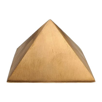 DARMIKA Copper Pyramid - Top Plain 8" Vastu Pyramid Yantra for Home and Office for Positive Energy