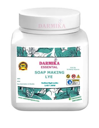 DARMIKA Essential for Soap Making (1kg) Flakes Powder to Make You Own Safe Natural Handmade Cold & Hot Processed Soaps for your Family and Friends.
