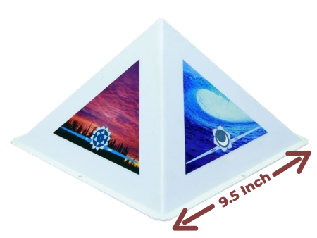 DARMIKA Pyramid Meditation Cap for Daily Meditation for Students